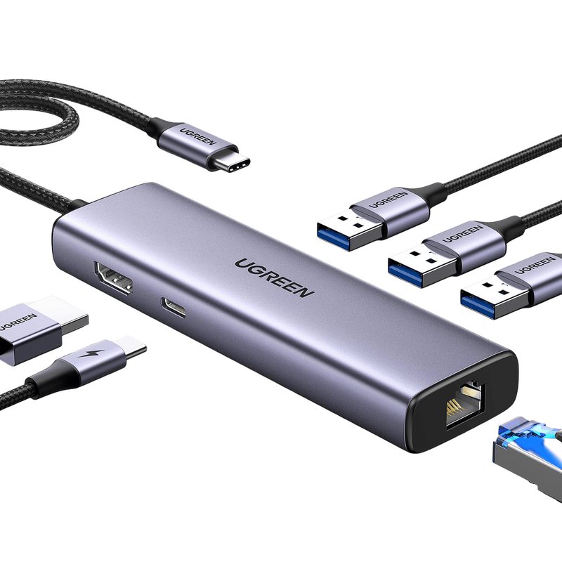 Hub UGREEN Revodok 6 trong 1 USB-C 15598
